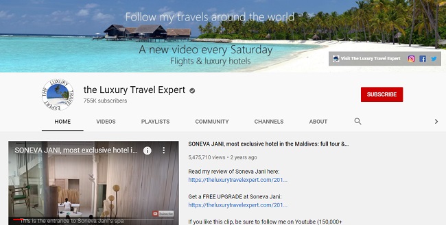 Luxury Travel Expert